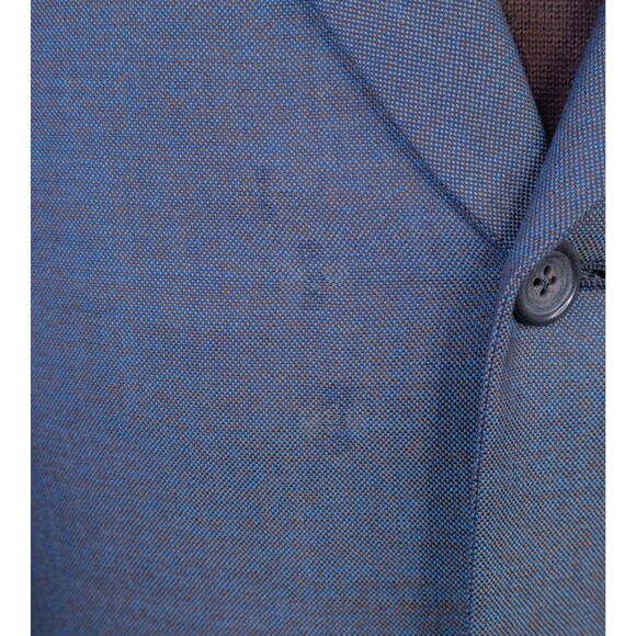Hart Schaffner Marx ROSENS 38S One Button Sport Coat Jacket Blazer 2-Button Wool - Picture 4 of 14